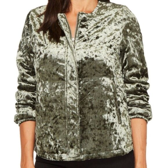 Sanctuary velvet bomber jacket size XS - Picture 2 of 9